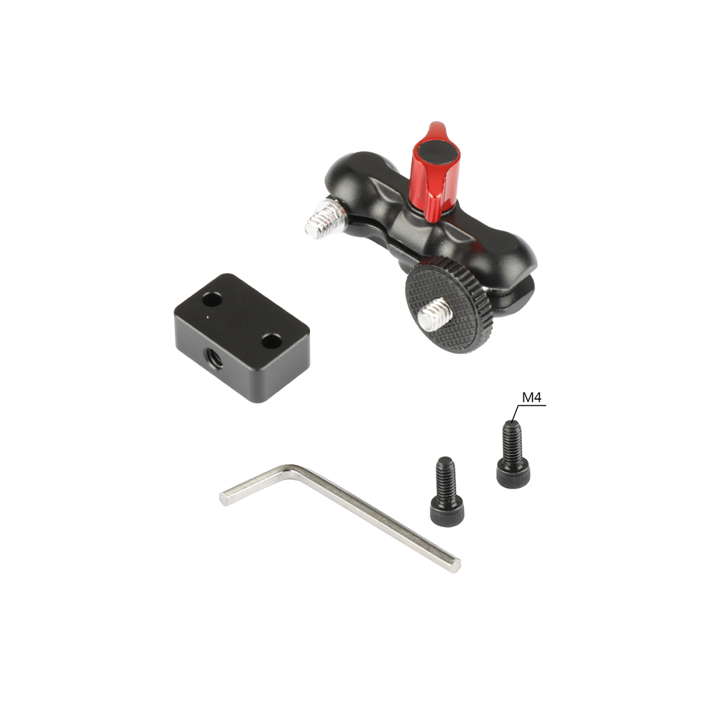 CAMVATE 1/4"-20 Male Ball Head With Extension Lump For DJI Ronin S Gimbal Stabilizer