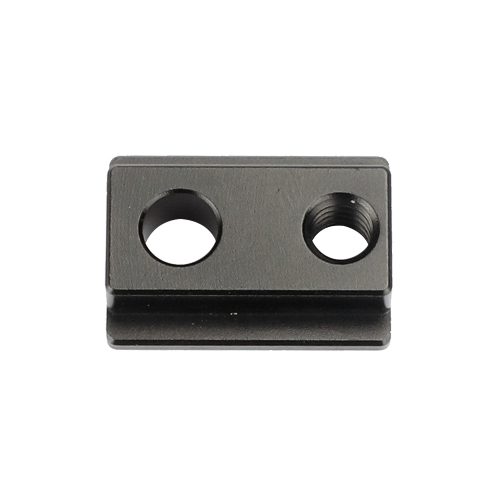 CAMVATE Small Mounting Block With 1/4"-20 Mounting Points For Camera Cage Accessories