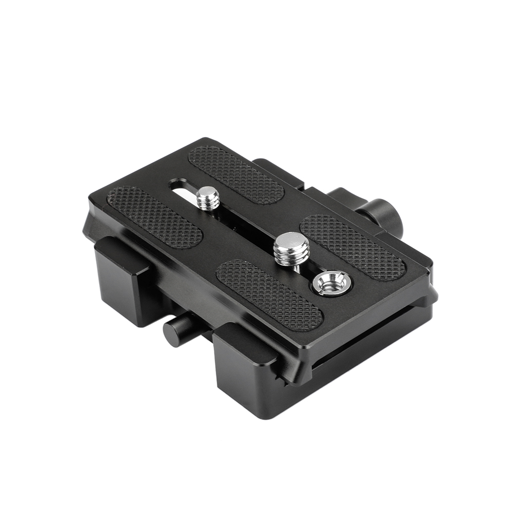 CAMVATE Manfrotto Type Quick Release Assembly With Sliding Plate Camera Mount