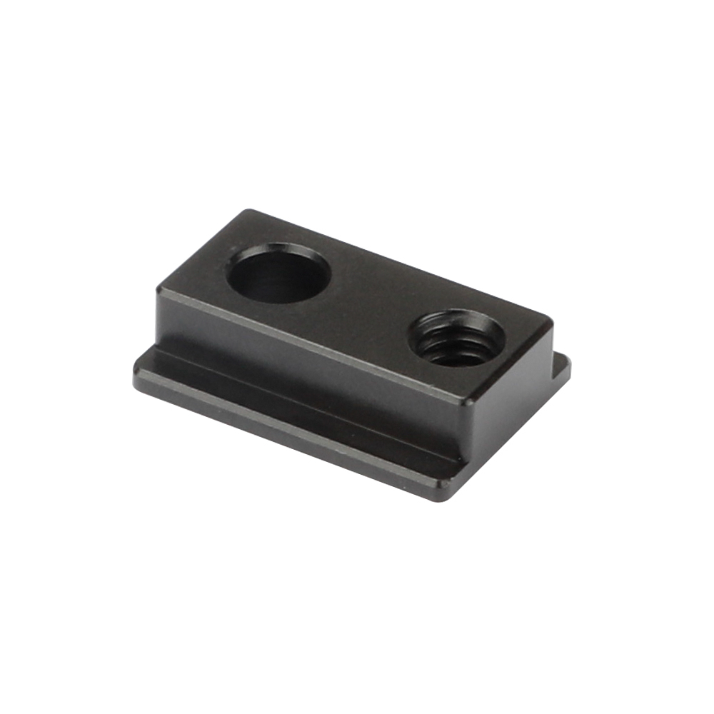 CAMVATE Small Mounting Block With 1/4"-20 Mounting Points For Camera Cage Accessories