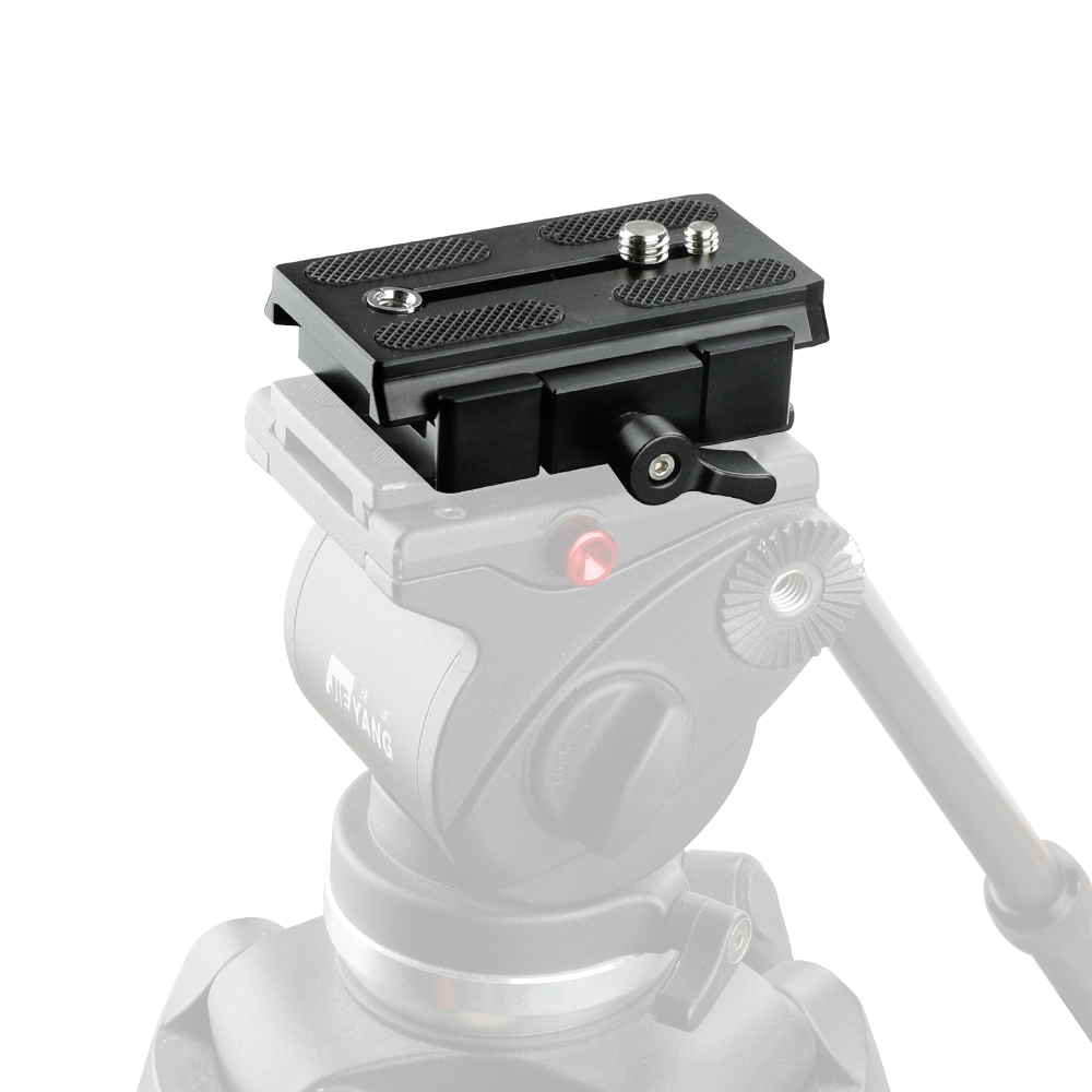CAMVATE Manfrotto Type Quick Release Assembly With Sliding Plate