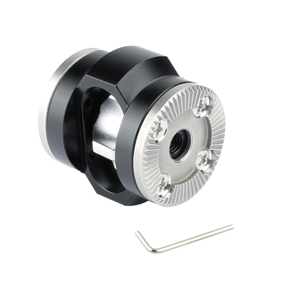 CAMVATE Double ARRI Rosette Extension Mount With M6 Male & Female Thread