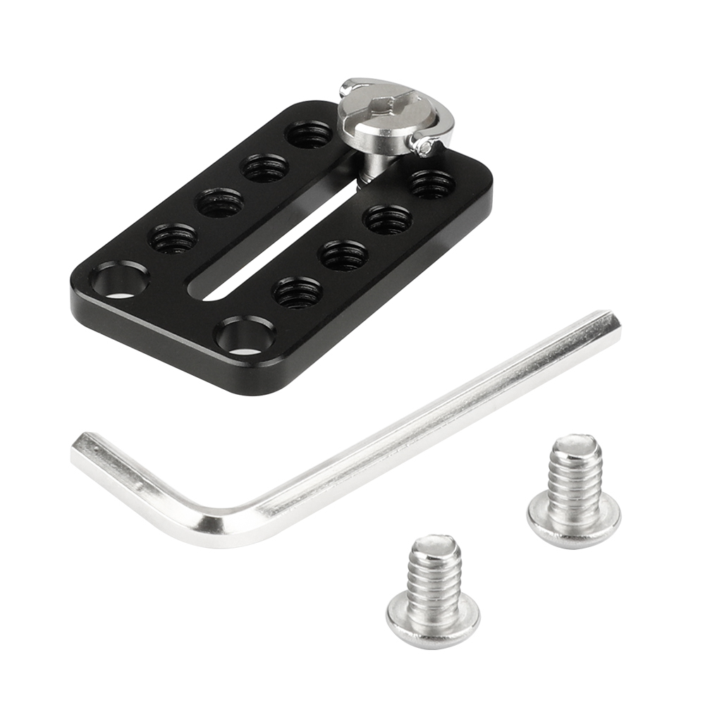 CAMVATE Universal Top Cheese Plate For Camera Monitor Cage Rig