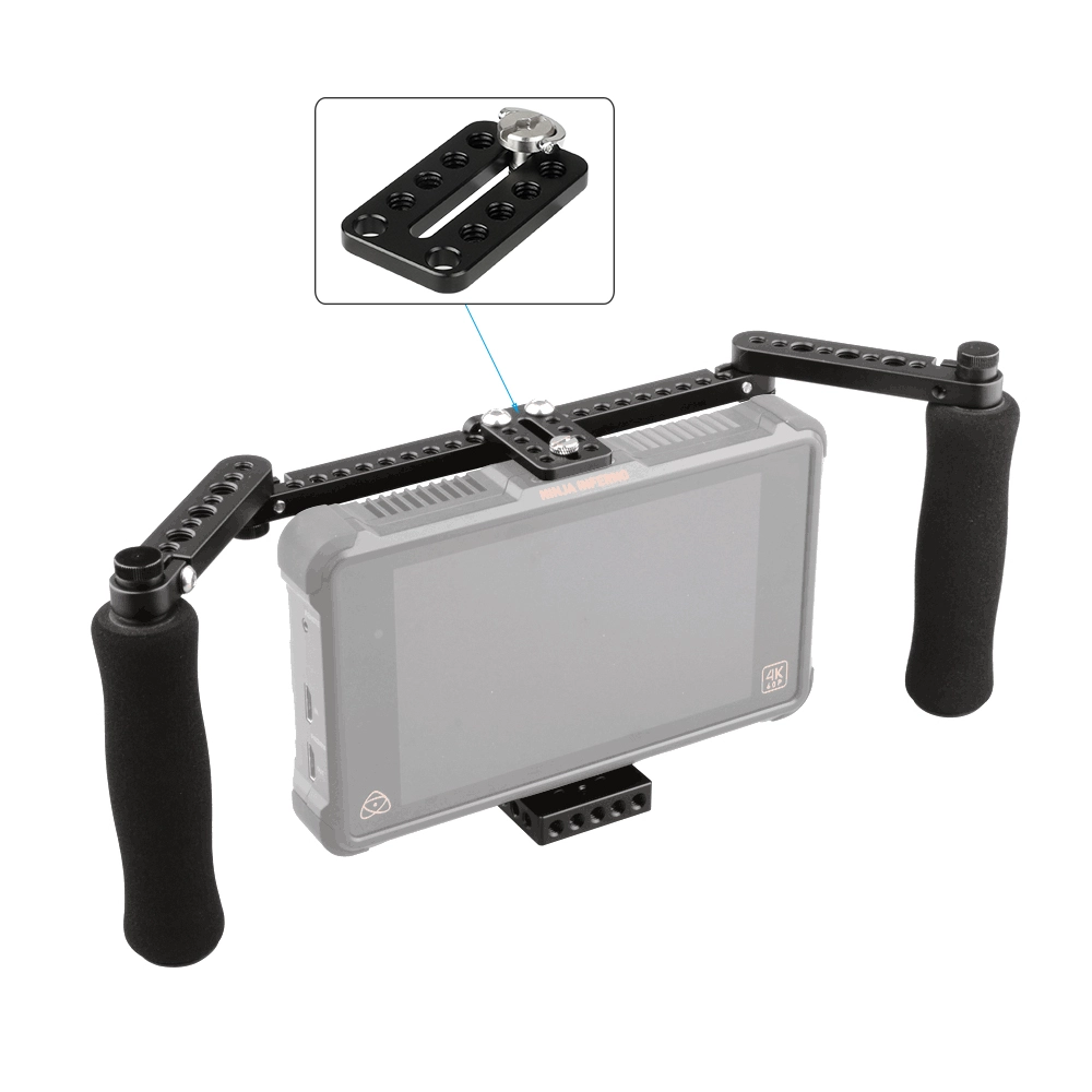 CAMVATE Universal Top Cheese Plate For Camera Monitor Cage Rig,Cheese Plate