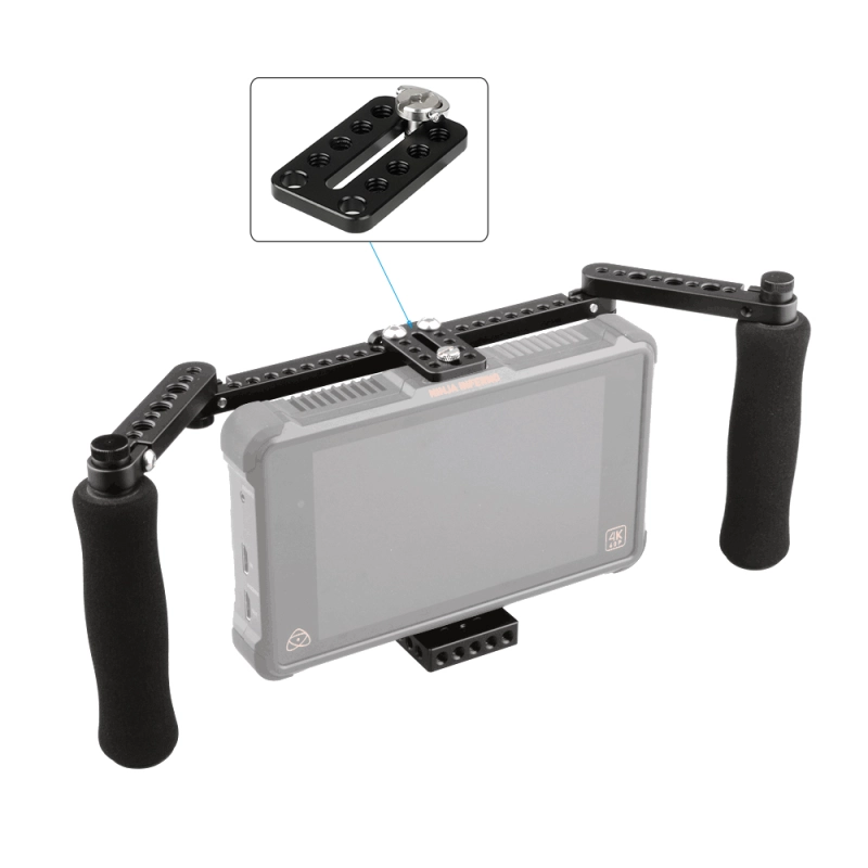 CAMVATE Universal Top Cheese Plate For Camera Monitor Cage Rig