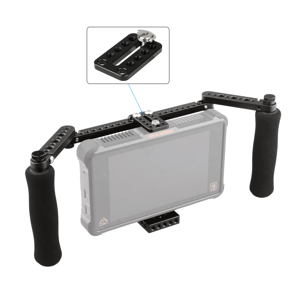 CAMVATE Universal Top Cheese Plate For Camera Monitor Cage Rig