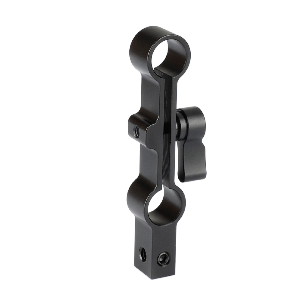 CAMVATE Generic 15mm Dual Rod Clamp With 1/4"-20 Mounting Hole