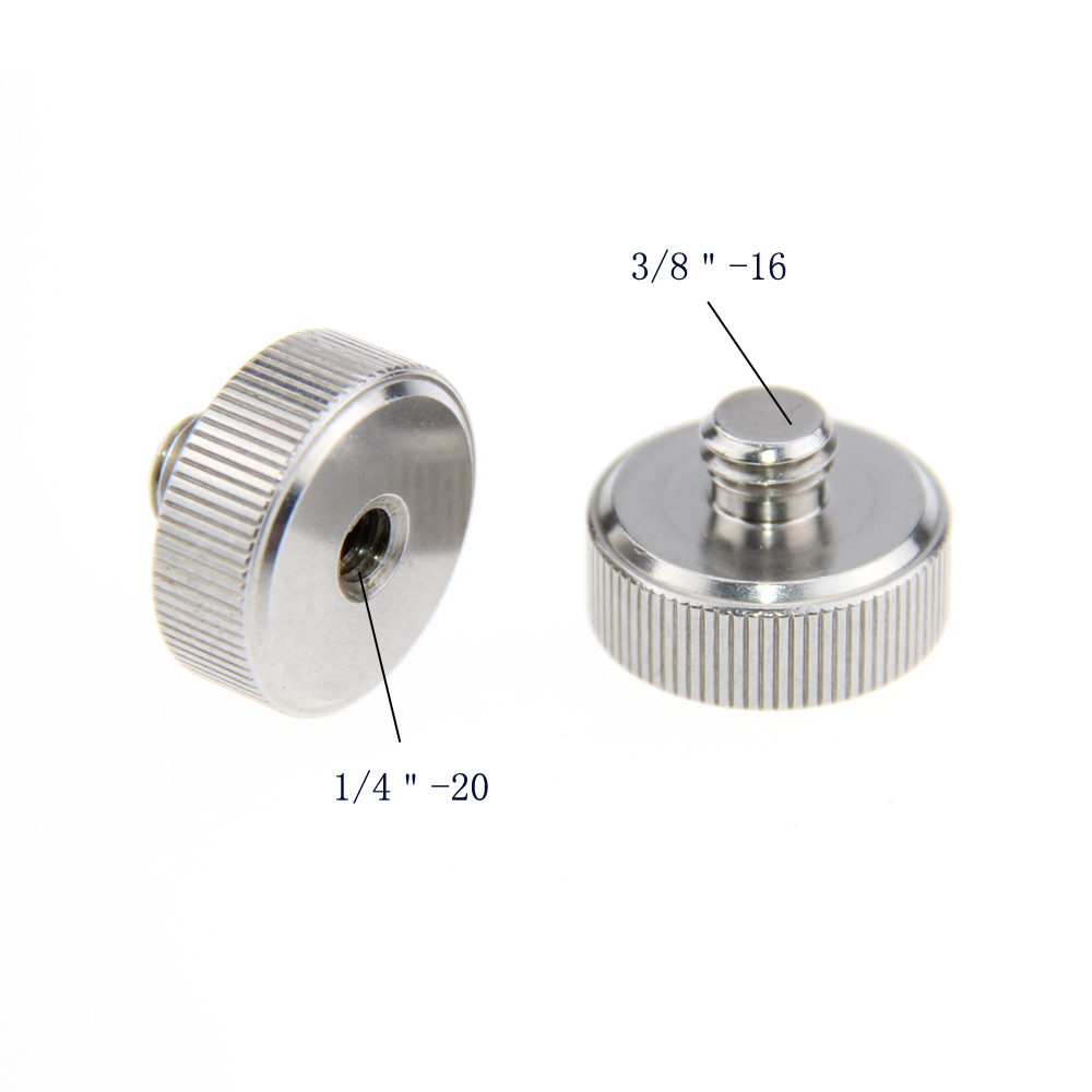 CAMVATE Screw Adapter 1/4" Female to 3/8" Male
