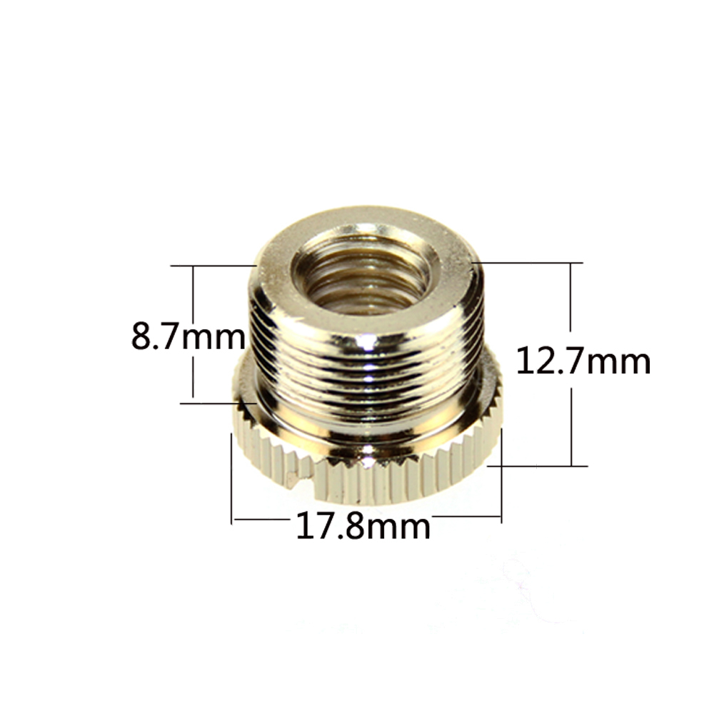 Female 3/8"-16  to 5/8"-27 Male Mic Adapter