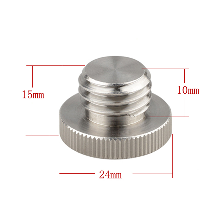 CAMVATE 1/4"-20 to 5/8"-11 Threaded Screw Adapter For Tripod Laser Level Adapter BOSCH (2pcs)