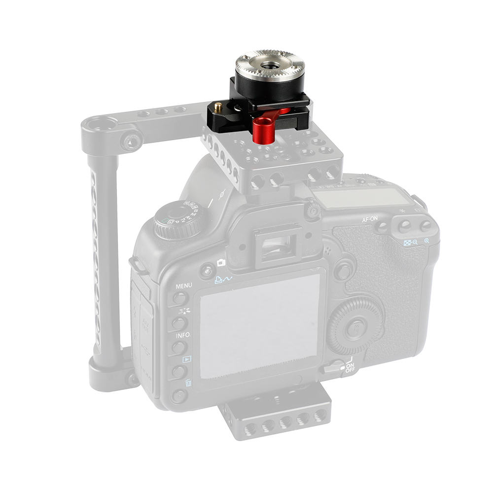 CAMVATE Quick Release Swat NATO Clamp With M6 ARRI Rosette Mount Adapter