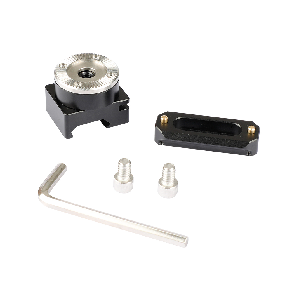 CAMVATE Quick Release Swat NATO Clamp With M6 ARRI Rosette Mount Adapter
