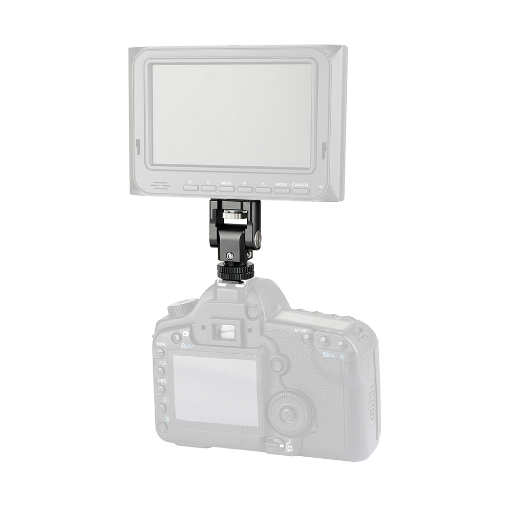 CAMVATE Adjustable Monitor Holder Support With Shoe Mount