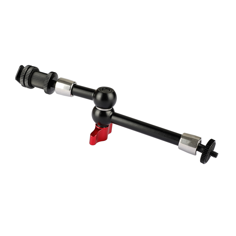 CAMVATE Versatile 9" Articulating Magic Arm & Shoe Mount (Red Knob)
