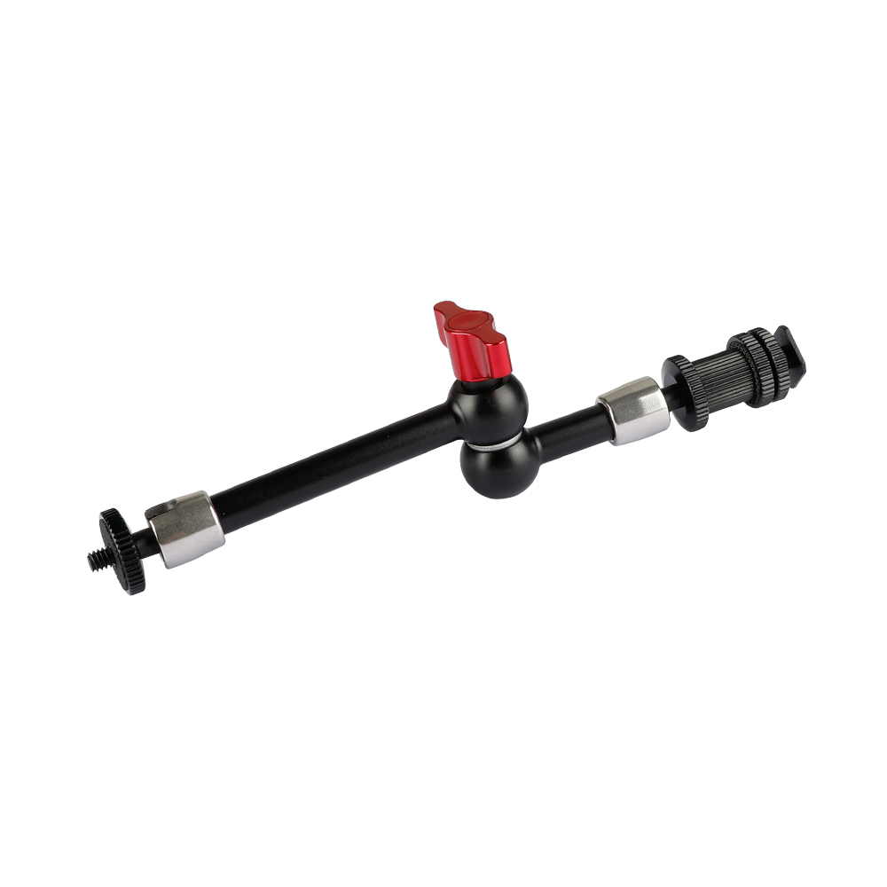 CAMVATE Versatile 9" Articulating Magic Arm & Shoe Mount (Red Knob)