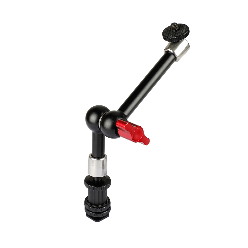 CAMVATE Versatile 9" Articulating Magic Arm & Shoe Mount (Red Knob)
