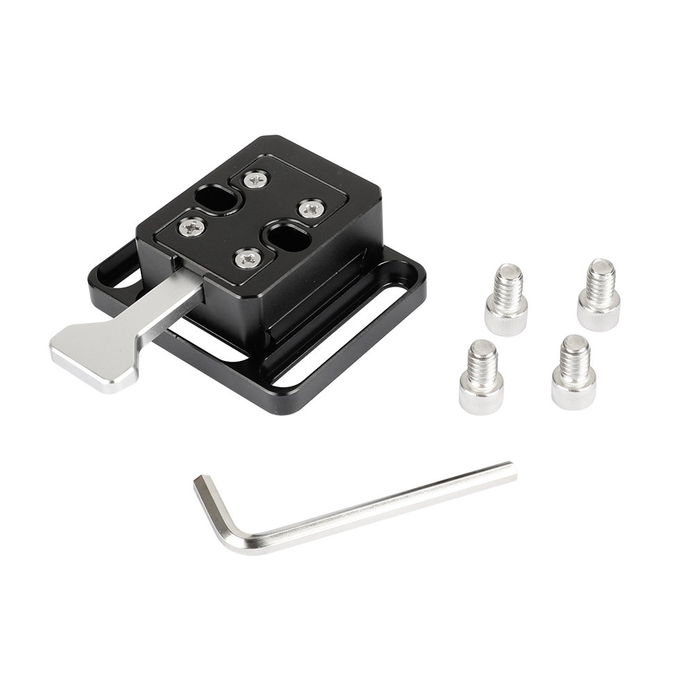 CAMVATE Quick Release V-Lock Base Station And Wedge Kit