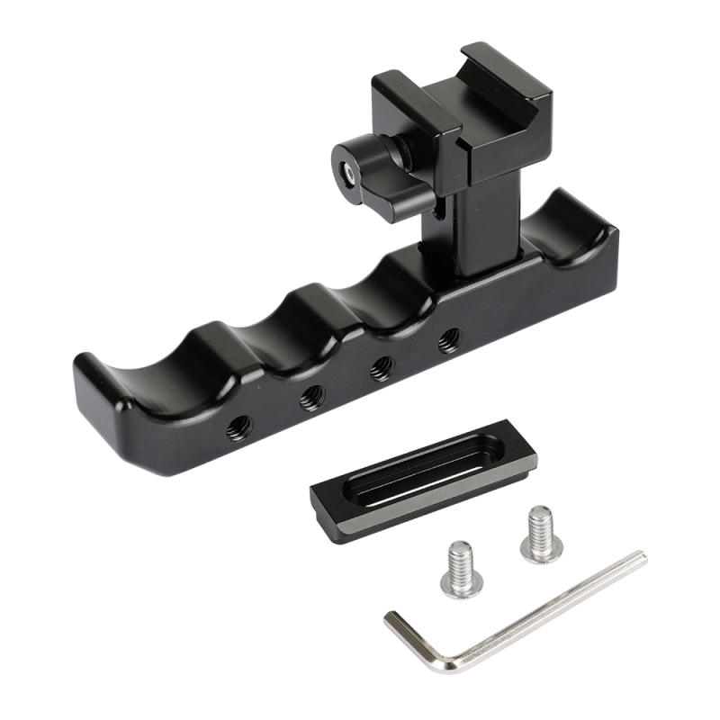 CAMVATE Quick Release NATO Top Cheese Handle With NATO Safety Rail For DSLR Camera Cage Rig