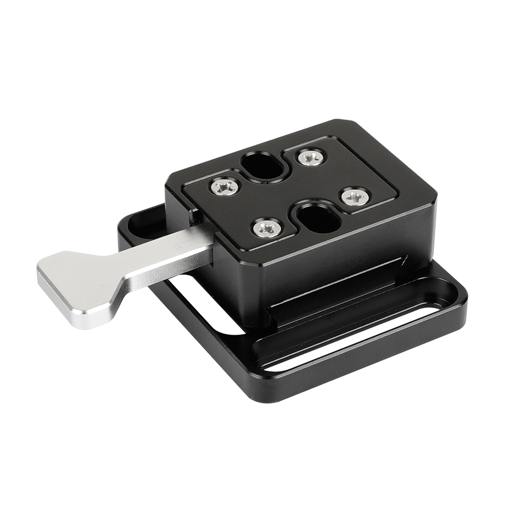 CAMVATE Quick Release V-Lock Base Station And Wedge Kit