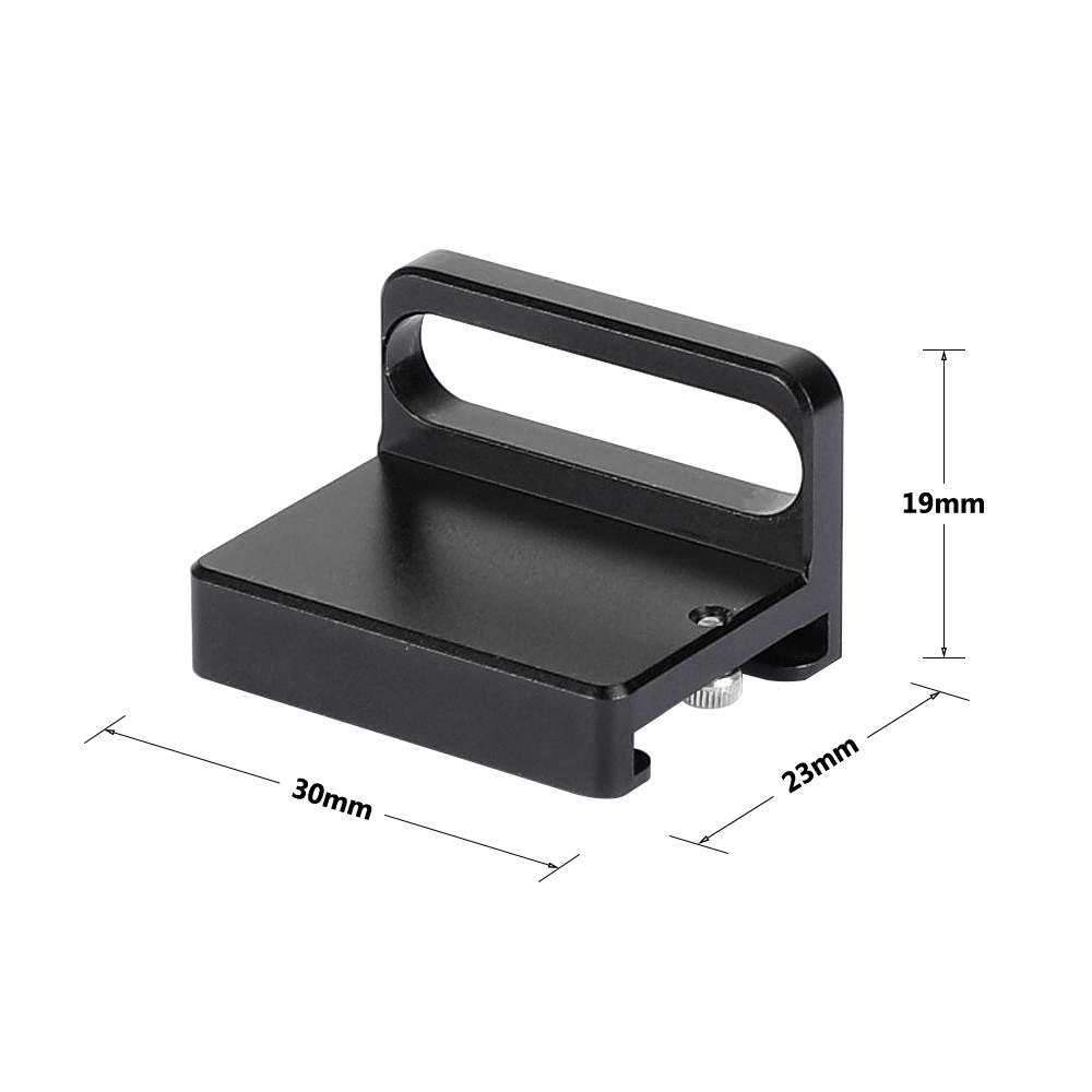 CAMVATE Cold Shoe Mount Adapter Vertical Type For Shoe Accessories