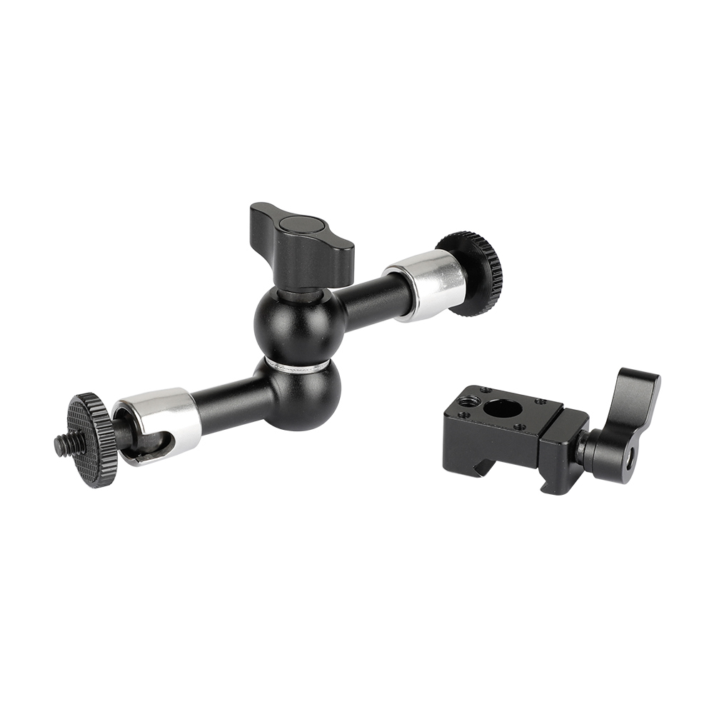 CAMVATE 7" Articulating Magic Arm 1/4" Ball Head With NATO Clamp For DSLR Camera Accessories