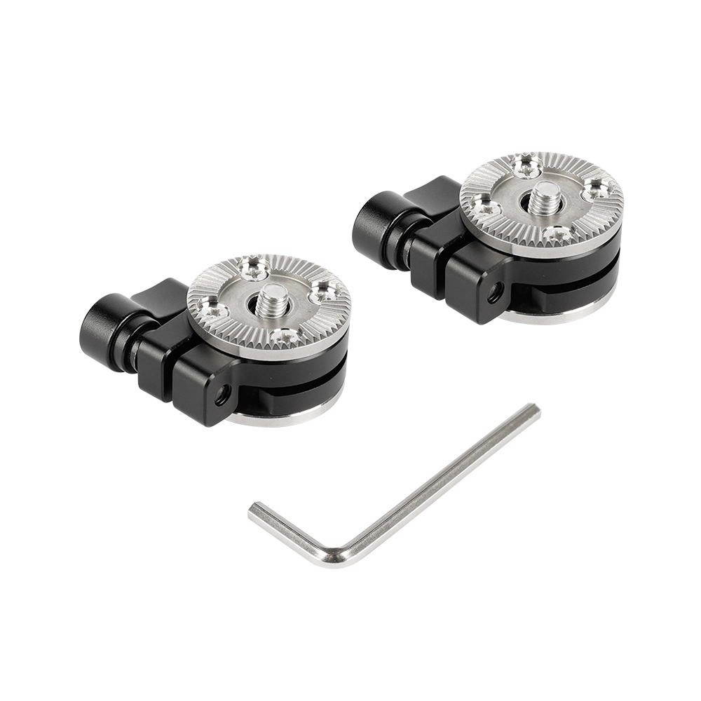 CAMVATE Versatile ARRI Rosette Double Sided Mounting Adapter  With M6 Threads (A Pair)