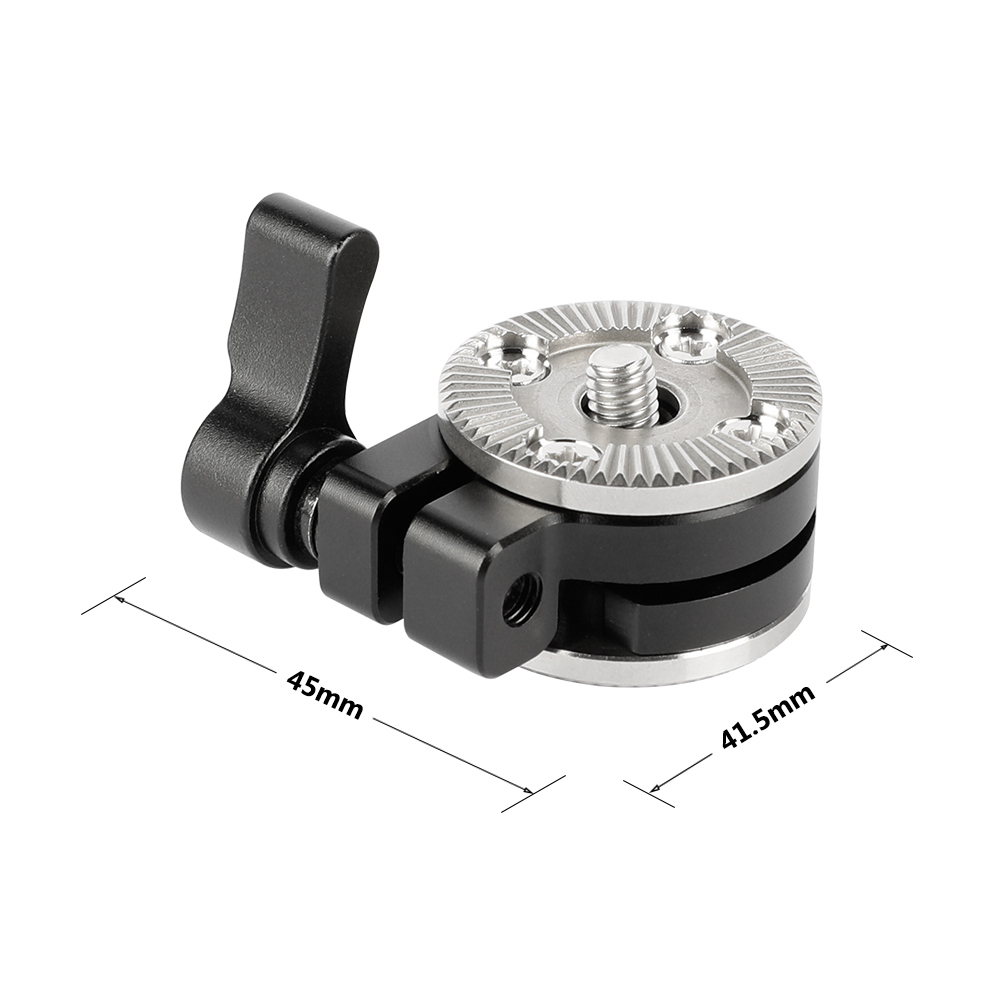 CAMVATE Versatile ARRI Rosette Double Sided Mounting Adapter  With M6 Threads (A Pair)