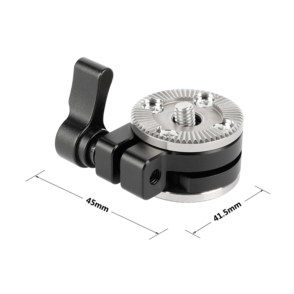CAMVATE Double Sided ARRI Rosette Mounting Adapter With Central M6 Threads