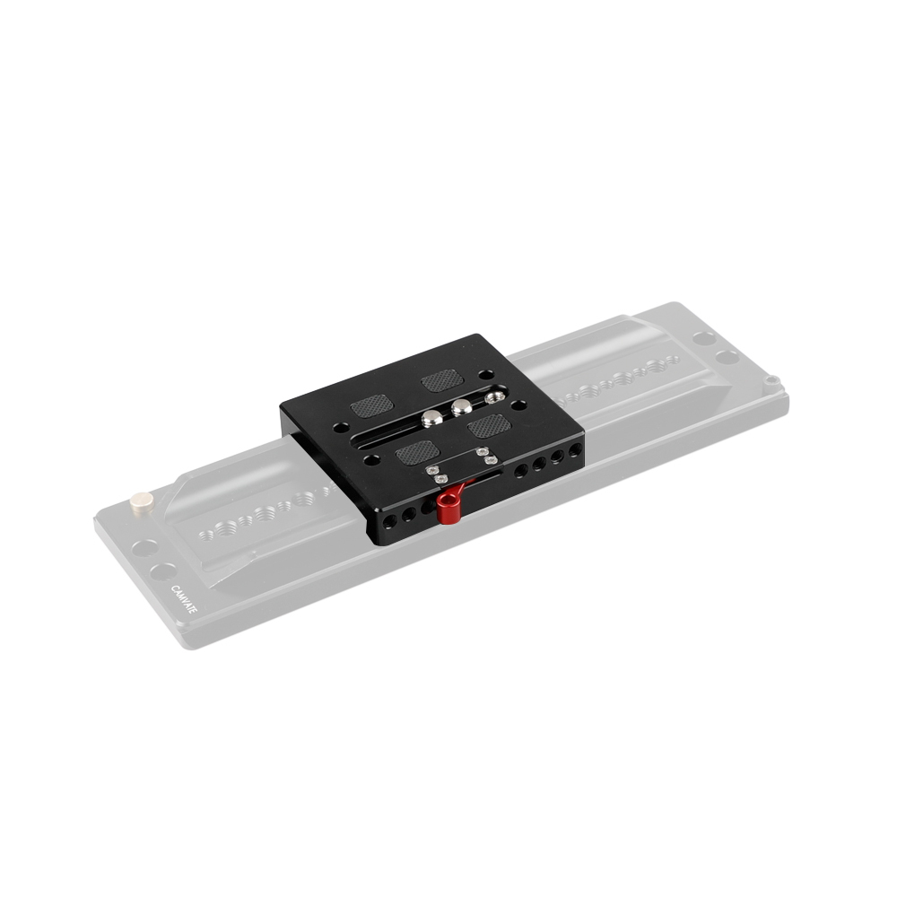 CAMVATE Quick Release Baseplate With Locking Lever For ARRI Dovetail Bridge Plate Sled