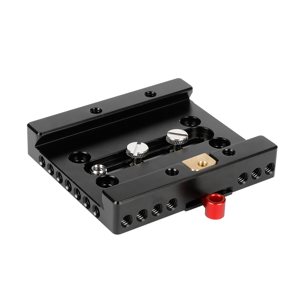 CAMVATE Quick Release Baseplate With Locking Lever For ARRI Dovetail Bridge Plate Sled
