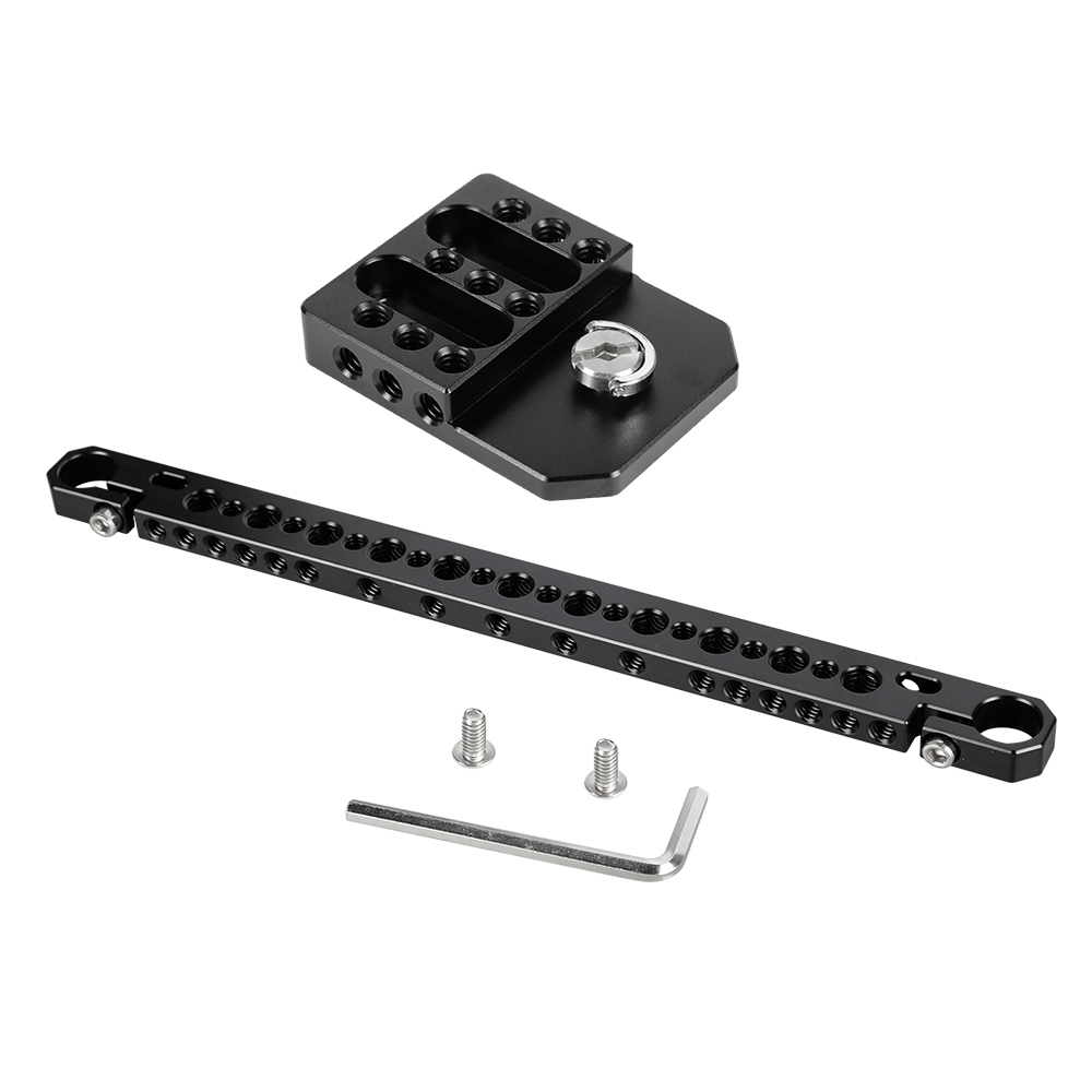 CAMVATE 15mm Cheese Bar & Cheese Plate With 1/4" & 3/8" Mounting Points For Camera Monitor Cage