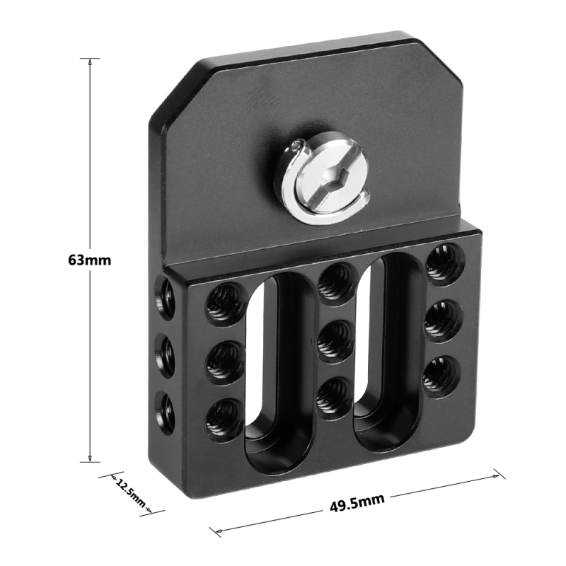 CAMVATE 15mm Cheese Bar & Cheese Plate With 1/4" & 3/8" Mounting Points For Camera Monitor Cage