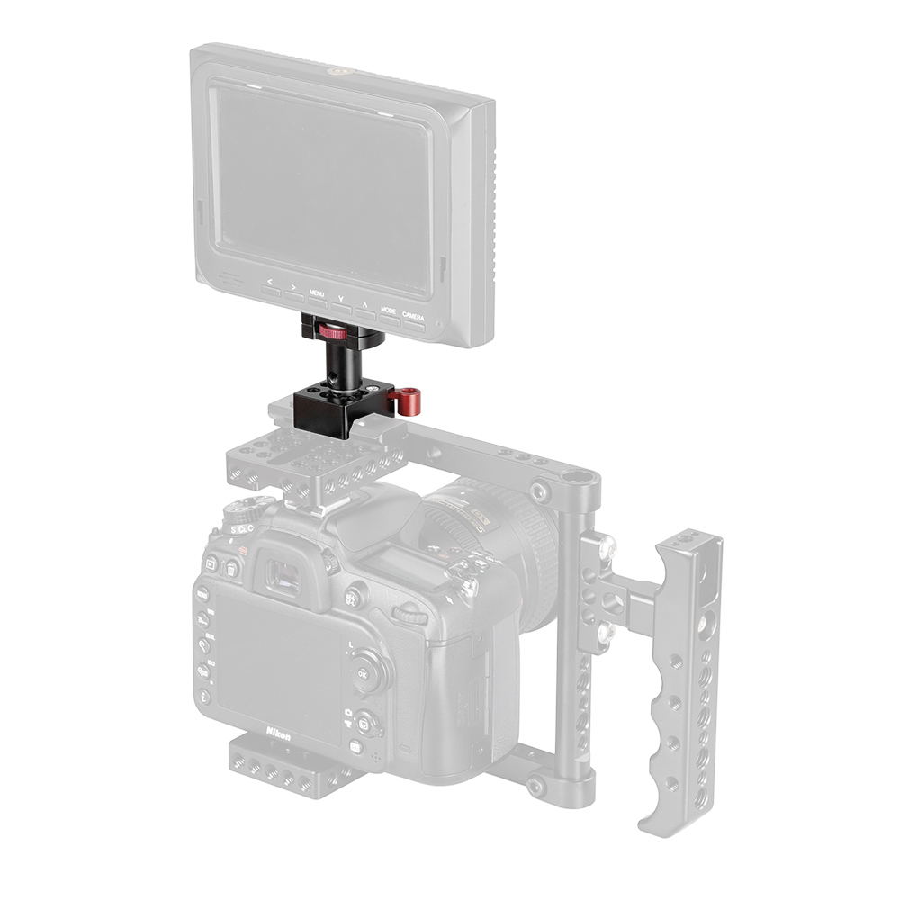 CAMVATE On-camera Monitor Support Bracket With 1/4"-20 Mounting Screw & QR NATO Clamp