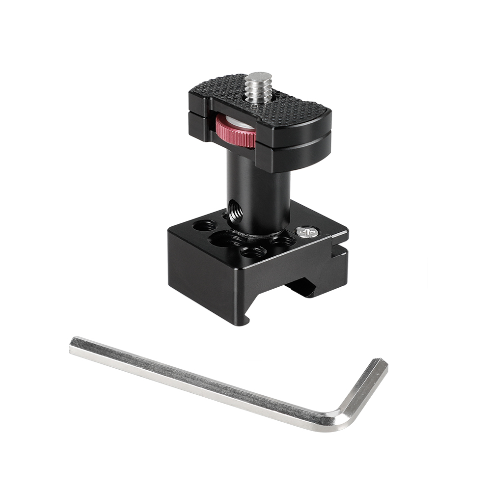 CAMVATE On-camera Monitor Support Bracket With 1/4"-20 Mounting Screw & QR NATO Clamp