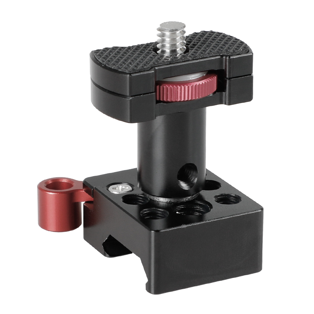 CAMVATE On-camera Monitor Support Bracket With 1/4"-20 Mounting Screw & QR NATO Clamp