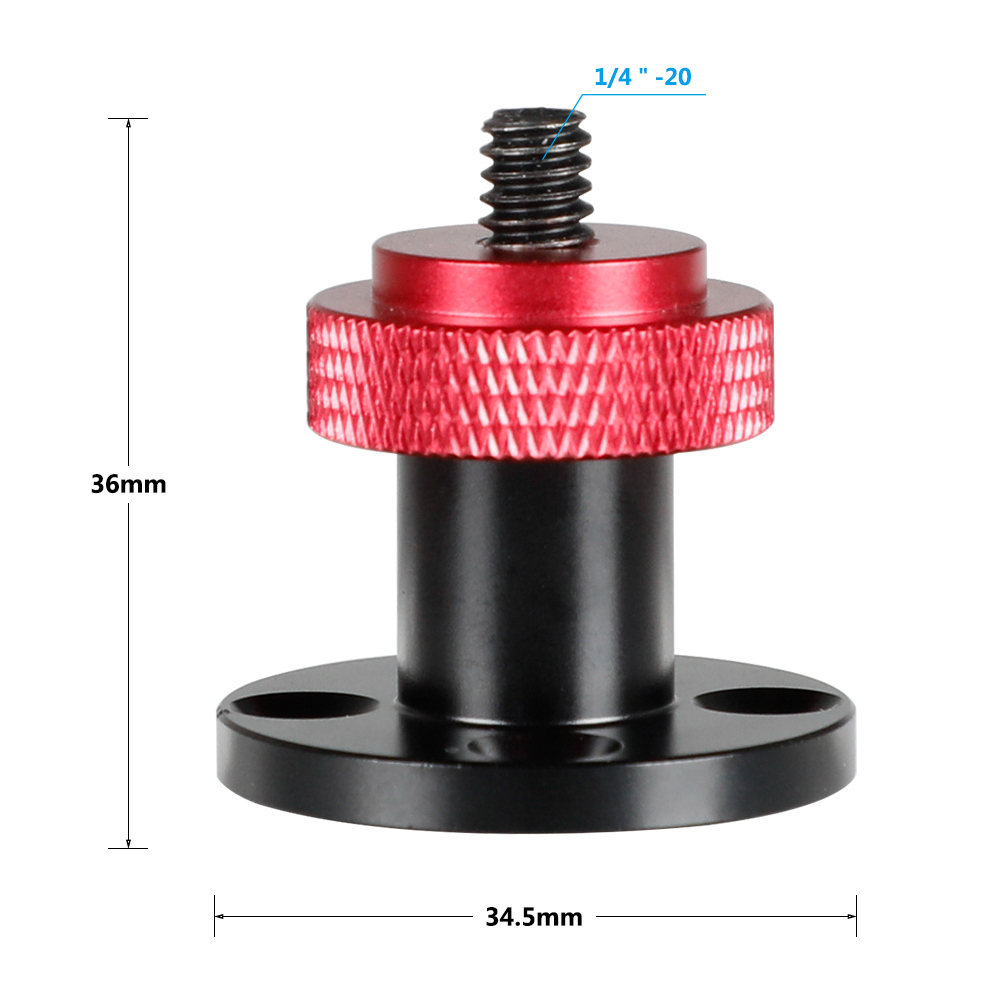 CAMVATE 1/4"-20 Male Thread Screw With Wall / Table / Ceiling Mount