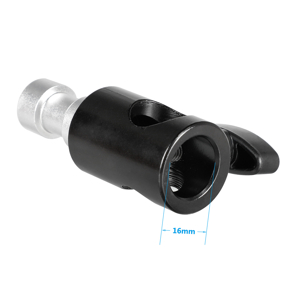 CAMVATE Light Stand Head With 3/8"-16 Female Thread Mount