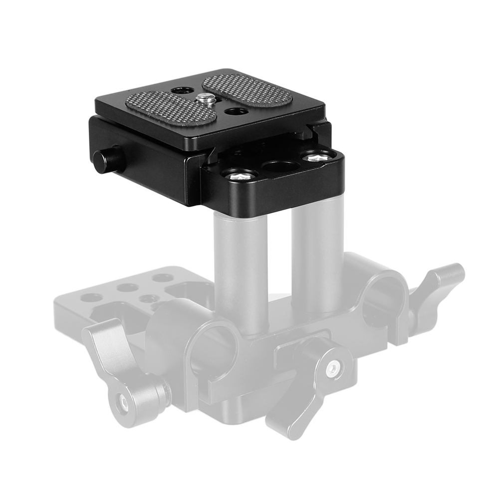 CAMVATE ARCA Swiss Style Quick Release Camera Sliding Plate & Receiver Adapter