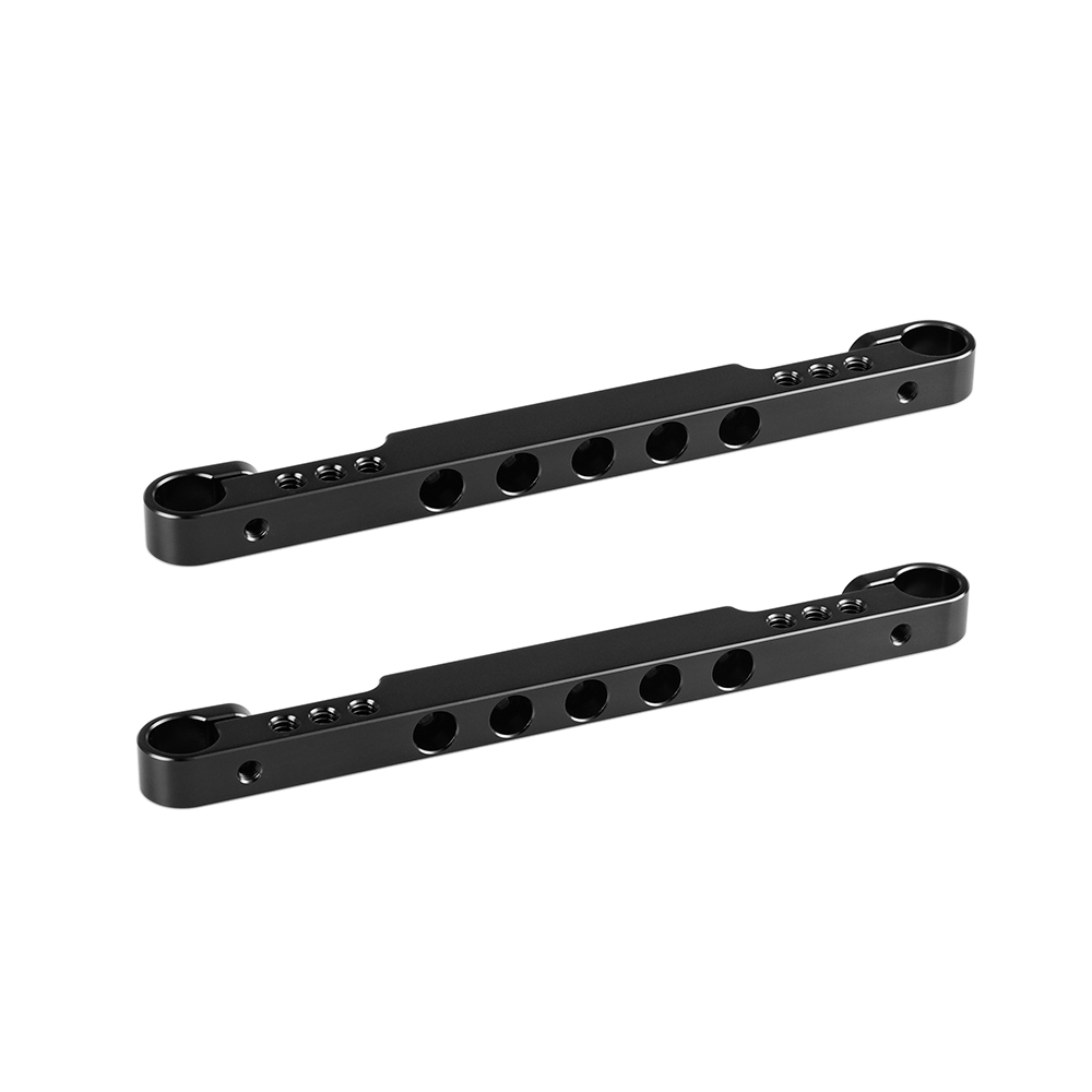CAMVATE 200mm Aluminum Cross Bar With 15mm Rod Adapter For DIY Camera / Monitor Cage Rig (A Pair)