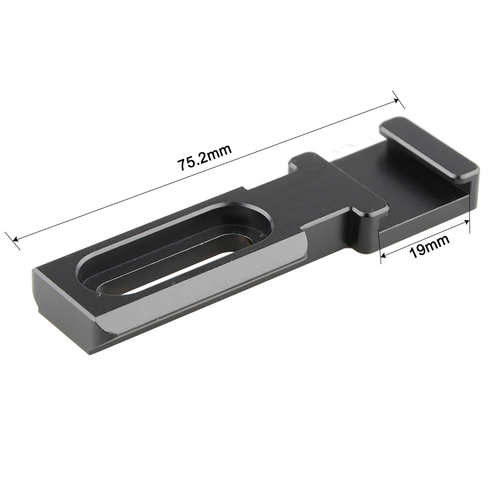 CAMVATE Cold Shoe & NATO Rail Adapter