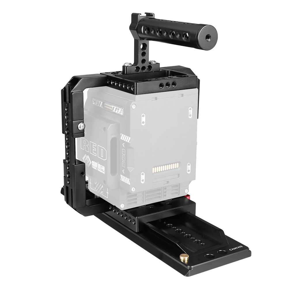 CAMVATE Full Frame Cage Rig With ARRI Sliding Dovetail Plate For RED DSMC2 Cameras
