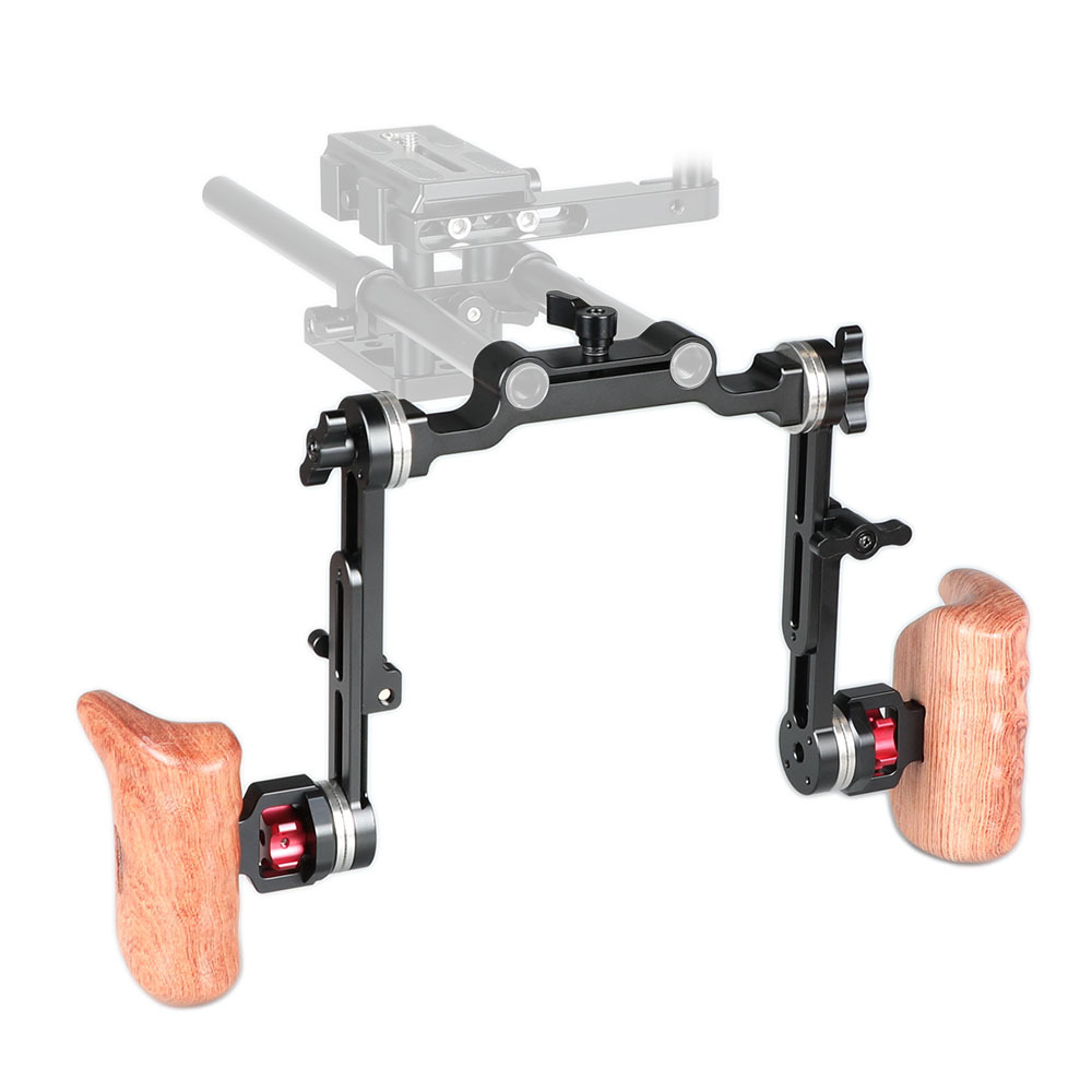 CAMVATE Extension-type Shoulder Rig ARRI Rosette Handle Kit