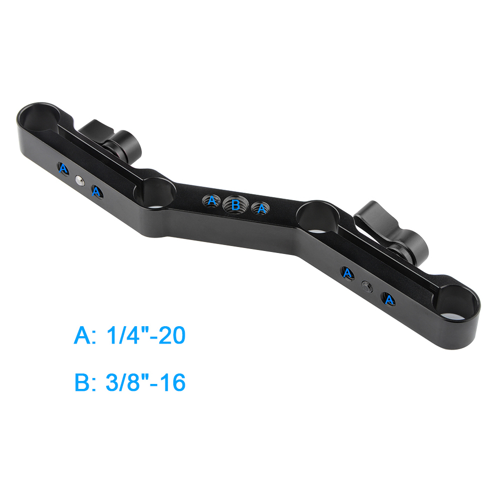 CAMVATE Configurable Shoulder Mount Rig With Adjustable 15mm Rod Support For Video Camcorder / DSLR Camera