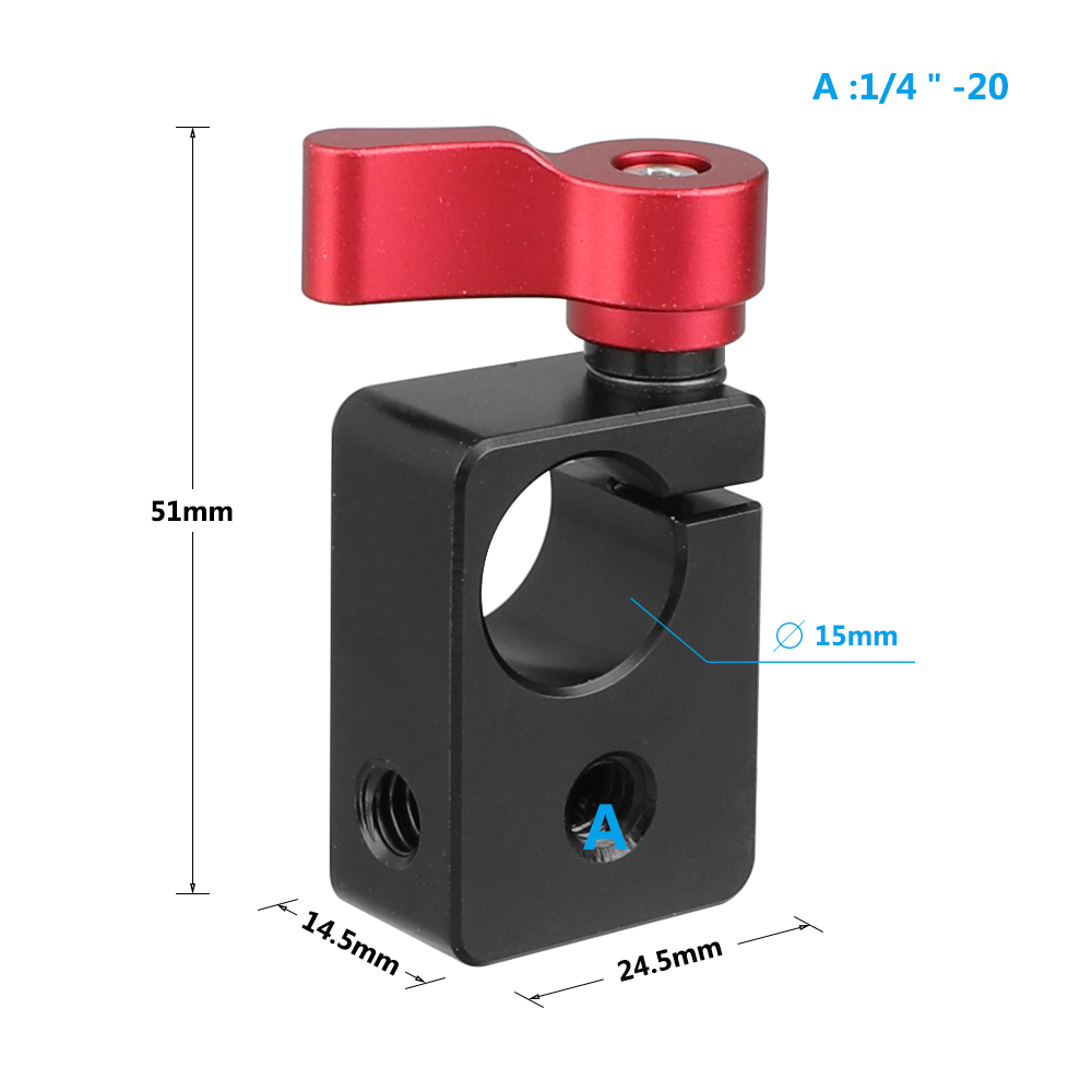 15mm Rod Clamp (Single Port)