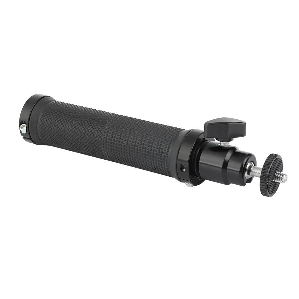CAMVATE Rubber Hand Grip With 1/4" Ball Head Mount For Photographic Accessory (Black)