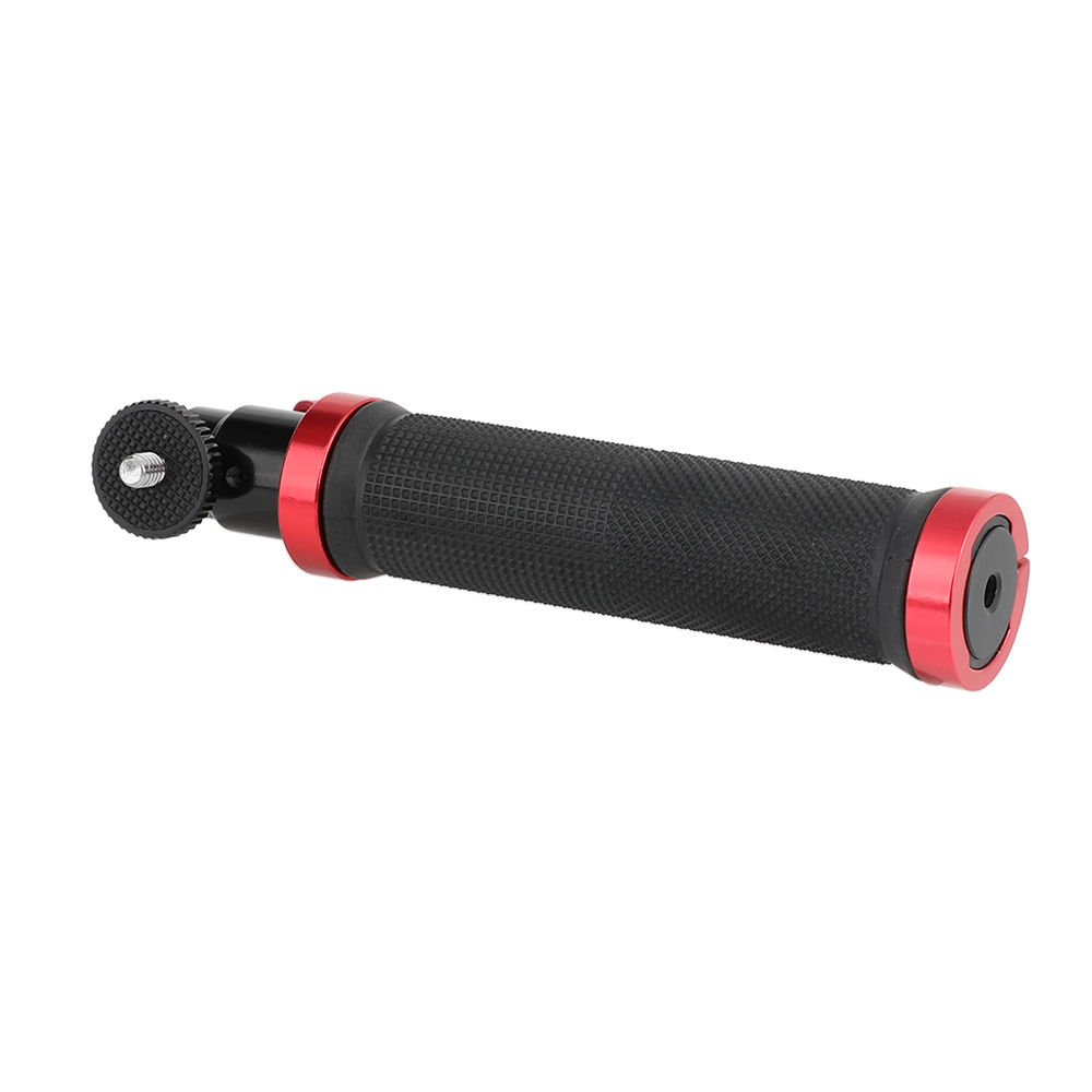 CAMVATE Rubber Hand Grip With 1/4" Ball Head Mount For Photographic Accessory (Red)