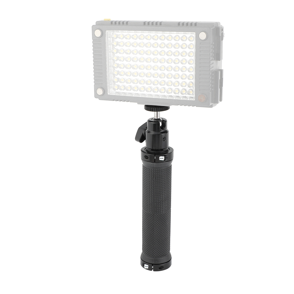 CAMVATE Rubber Hand Grip With 1/4" Ball Head Mount For Photographic Accessory (Black)