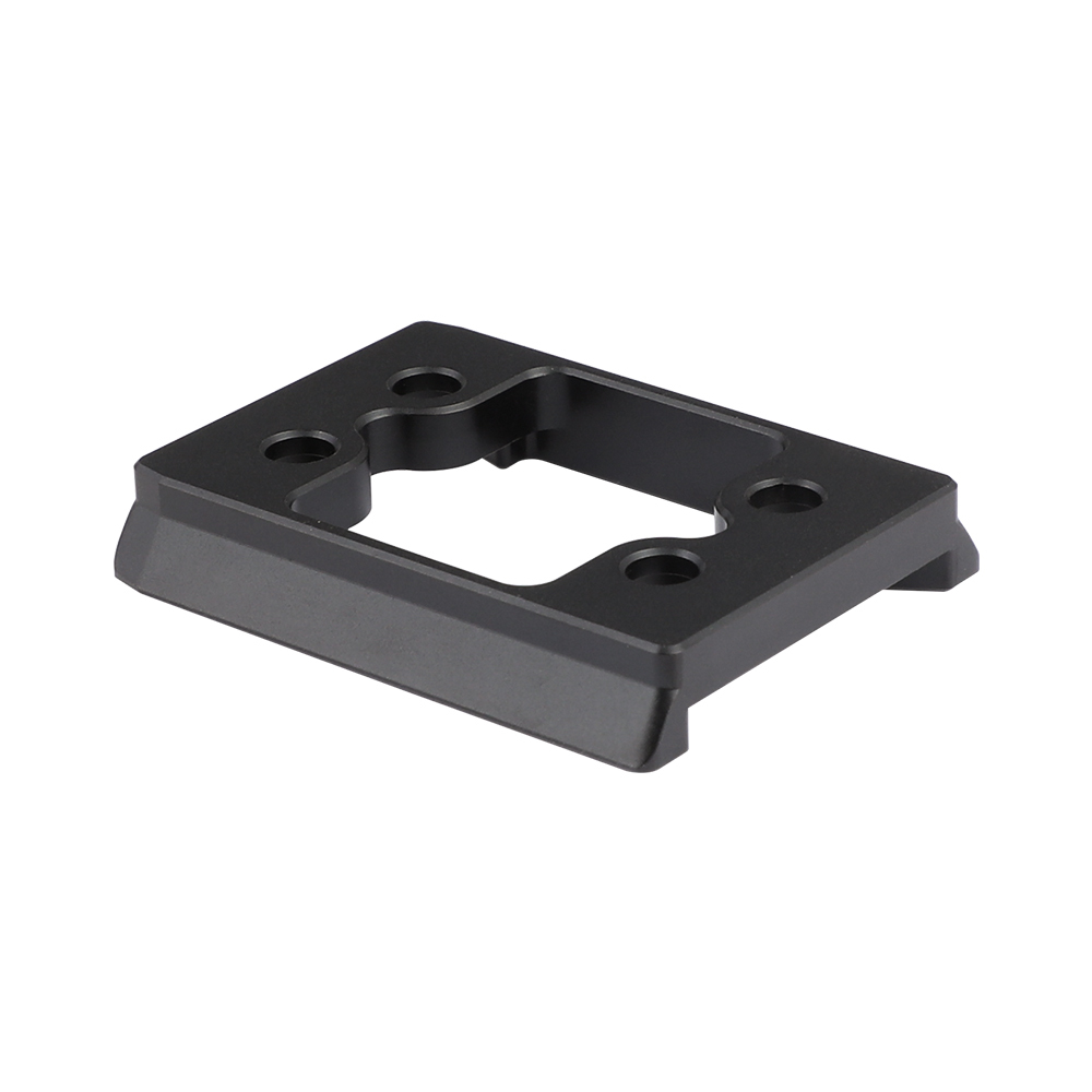 CAMVATE Manfrotto Style Quick Release Base Plate Adapter With 1/4" Mounting Points For DSLR Camera Cage Rig