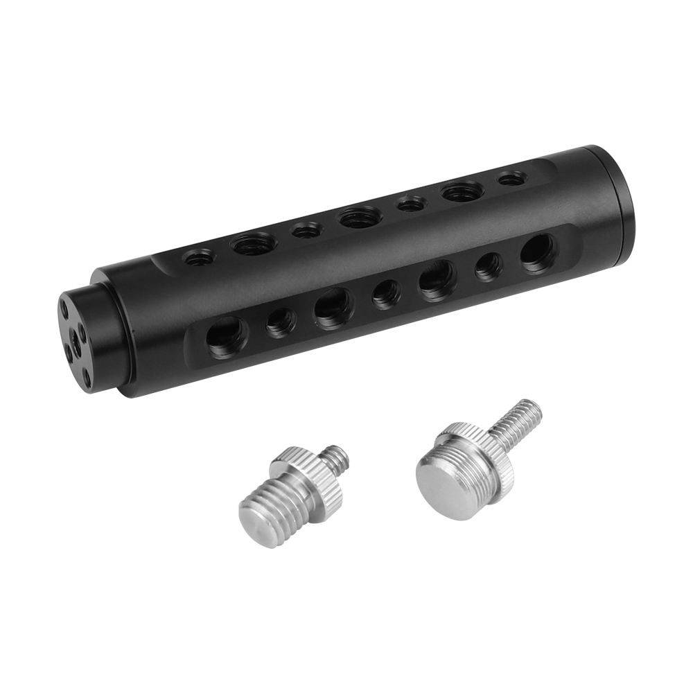 CAMVATE Aluminum Cheese Handgrip with 5/8" & M12 Male Thread Screws Converter For DSLR Camera Accessories