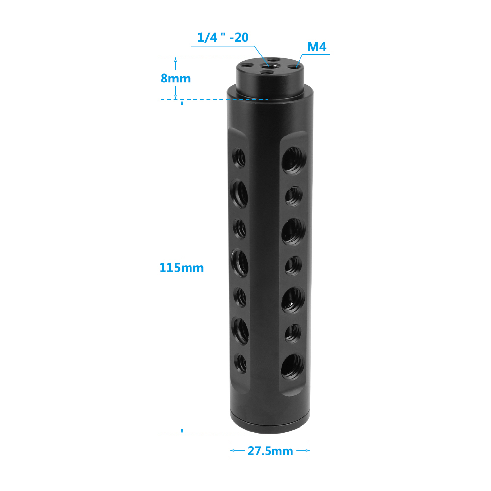 CAMVATE Aluminum Cheese Handgrip with 1/4" & 3/8" Mounting Points For Mobile Phone Accessories